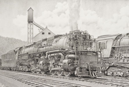 Boston and Maine class S-1b steam locomotive number 3020